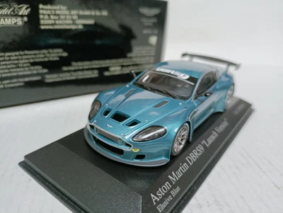 MINICHAMPS ASTON MARTIN DBRS9 LAUNCH VERSION 2006 BLUE Resin car model - Image 1 of 4