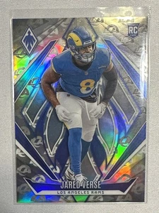 2024 Jared Verso Equipo Logotipos Paralelo Panini Phoenix Fútbol[025/299][RC][Rams] - Imagen 1 de 2