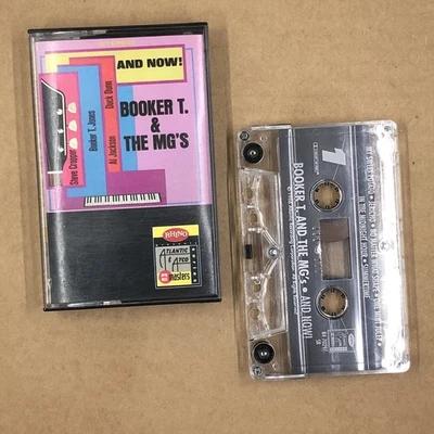 BOOKER T AND THE MGs Cassette Tape 60s Funk Soul AND NOW! RHINO REISSUE - Image 1 of 4