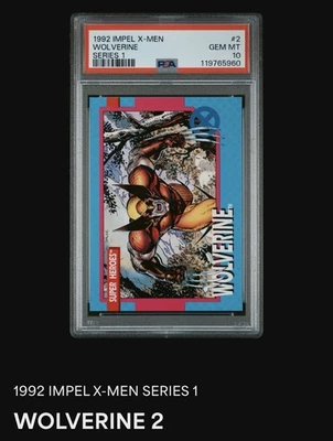 Wolverine - 1992 Impel Marvel X-Men #2 - Image 1 of 2