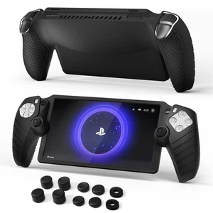 Soft Silicone Protective Case For PS Portal,8 Thumb Grip Caps 2 Precision Ring - Picture 1 of 24