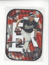2000 E-X E-Xceptional Red #XC8 Cal Ripken Orioles /1999 