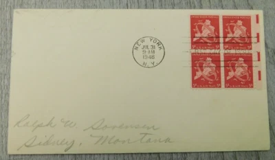 First Day Issue The City Of New York Jubilee 1948 Vintage Stamp Envelope Cover - Image 1 of 4
