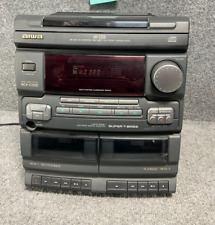 Aiwa Compact Disc Stereo Cassette Receiver CX-NV2100U, 3 CD Super T-Bass In Gary