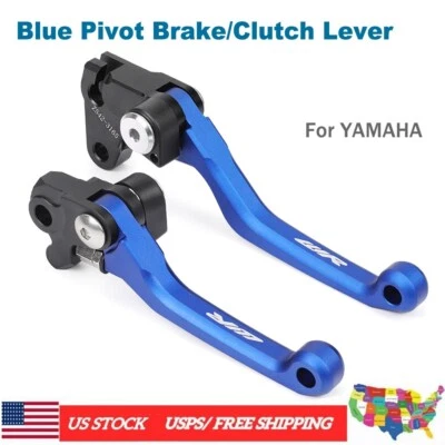 Para YAMAHA WR250F WR450F 2001-2011 Azul Pivote Embrague Palanca Mango Control Foto 1 de 4