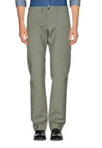 Incotex Slowear Linen Blend Pants Military Green NWT $315 - Picture 1 of 4