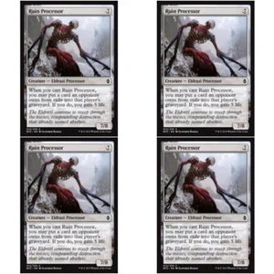 4 x PROCESADOR RUIN CASI NUEVO Batalla por Zendikar Magic The Gathering Gris - Eldrazi Com - Imagen 1 de 1