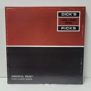 THE GRATEFUL DEAD Dicks Picks Vol I Tampa FL '73 4LP's Box Set 180g #d BROOKVALE - Picture 1 of 10