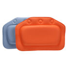 2 pièces oreillers coussin appuie-tête baignoire épaule pour éponge orange