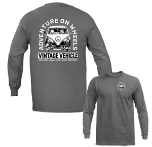 Vintage Vehicle Hot Rod Garage Classic Vintage Car Automobile Long Sleeve - Picture 1 of 14