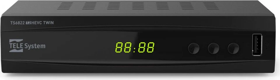 Telesystem Decoder Digitale Terrestre Full HD Dolby Audio HDMI USB TS6822 - Immagine 1 di 1