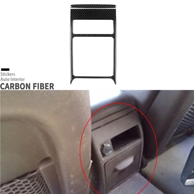 Внутренняя рама задней панели хранения из настоящего углеродного волокна для Chevrolet Malibu 2008-12 - Изображение 1 из 4
