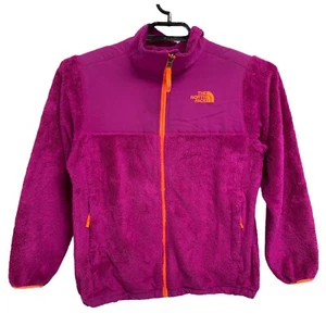 The North Face girls Polartec Fleece full Zip Jacket Size XL(18) - Picture 1 of 10