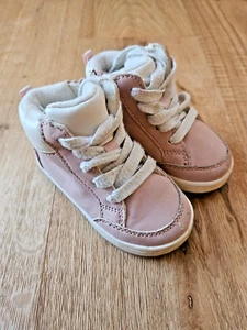Zuckersüße Winterschuhe für Mädchen, H&M Stiefel, warm gefüttert, rosa, Gr. 22 - Bild 1 von 2