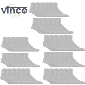 Wholesale Bulk Lots Men Plain Ankle Quarter Low Cut Cotton Socks Size 9-11 10-13 - Picture 1 of 30