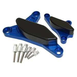 Engine Cover Guard Crash Pad Sliders Protector Blue For YAMAHA YZF R1 2007-2008 - Picture 1 of 6