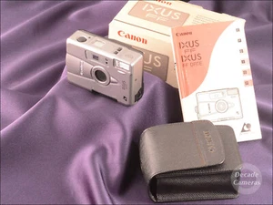 Cámara fotográfica Canon IXUS FF Point & Shoot APS con caja, estuche y manual - EXC- 2570-6 - Imagen 1 de 5