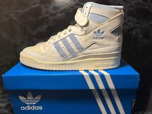 Adidas Forum 84 Hi Baby Blue UK 10 Men's Lifestyle Shoes RRP £120