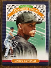 2020 Panini Donruss Diamond Kings Marco Gonzales 1986 Retro Look at This #D /25