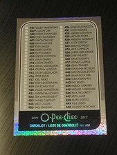 2011/2012 O-Pee-Chee Rainbow U 301-600 PICK