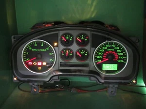 07-08 F150 FX4 SPORT INSTRUMENT GAUGE CLUSTER GAUGES SPEEDO TACH MILEAGE PROG 42 - Foto 1 di 6
