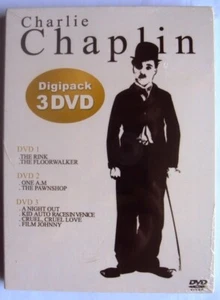 Charlie Chaplin - 3 DVD - DVD Nuevo - Imagen 1 de 2