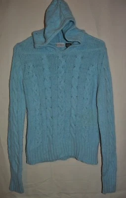 Suéter con capucha verde azulado ARIZONA para niña talla XL  Foto 1 de 4