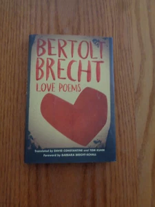 Love Poems by David Constantine, Bertolt Brecht and Tom Kuhn HC/DJ - Imagen 1 de 1