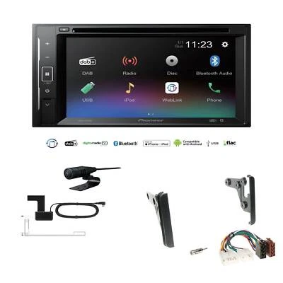 Pioneer Autoradio 2-DIN Bluetooth DAB für Toyota 4 Runner 2002-2009 schwarz - Bild 1 von 4