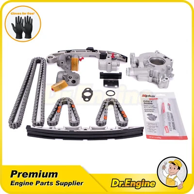 Timing Chain Kit Oil Pump fit INFINITI FX35 G35 Nissan 350Z Maxima Murano 3.5L - Image 1 of 4