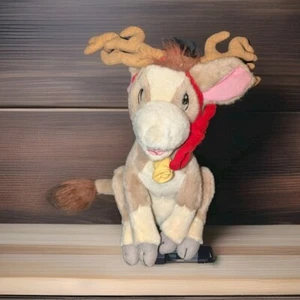 RARO ANABELLE'S WISH 1997 PELUCHE RENO PELUCHE JUGUETE 16" VACA BECERRO - Imagen 1 de 4
