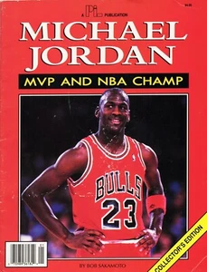 Libro de colección Michael Jordan Jugador Más Valioso Campeón de la NBA Edición Coleccionista 1991 Chicago Bulls - Imagen 1 de 2