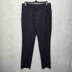 Express Dress Pants Mens Sz 28x30 Tegular Fit Gray Wool Blend Stretch Casual  - Picture 1 of 12