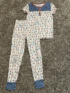Matilda Jane Girls Pajama Set Size 10 - Picture 1 of 3