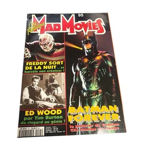 Cine Fantastique Mad Movies French Magazine 95 Batman Forever Freddy Krueger CVR - Picture 1 of 10