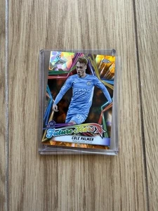 2021-22 Topps Chrome Sapphire UCL Cole Palmer Man City /50 Orange RC Rookie - Picture 1 of 2