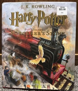 HCDJ Harry Potter & the Sorcerer's Stone 2015 1st Illustrated Edition 1st Print - Picture 1 of 5