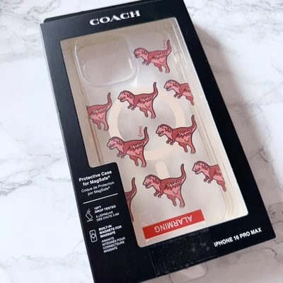 蔻驰恐龙雷克斯 iPhone 16 Pro Max 保护壳  — 第 1/4 张图片