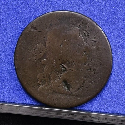 1796 Liberty Cap Large Cent - Rev '95 - AG Details, Damaged (#60285-L) - Image 1 of 4