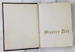 Antico raro manoscritto arte maestri storia scritta a mano commento illustrato - Foto 1 di 24
