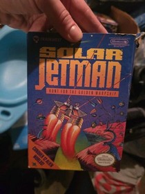 Solar Jetman: Hunt for the Golden Warpship Nintendo NES Authentic Cartridge