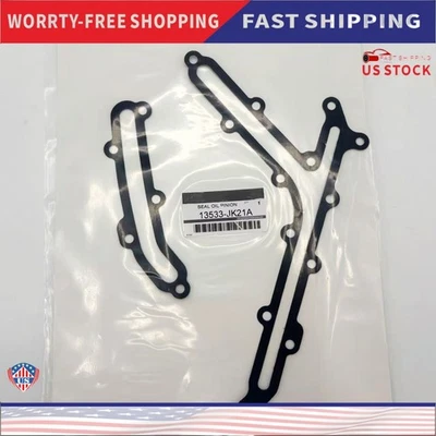 OEM 2x Oil Gallery Gaskets For Infiniti G35 G37 EX35 FX35 13533JK21A 13533JK21B — 第 1/4 张图片