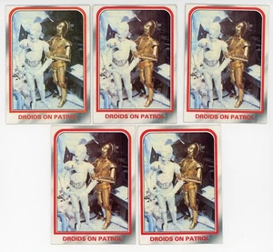 x5) 1980 Topps Starwars Empires Strikes Back #15 DROIDS ON PATROL VG-NM - Picture 1 of 2