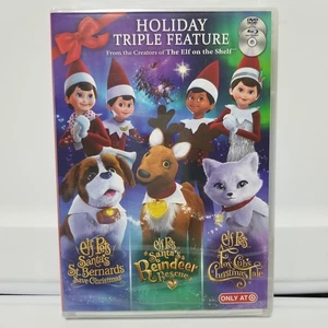 New Elf Pets Holiday Triple Feature DVD Blu Ray Christmas Stories Trilogy Target - Picture 1 of 2