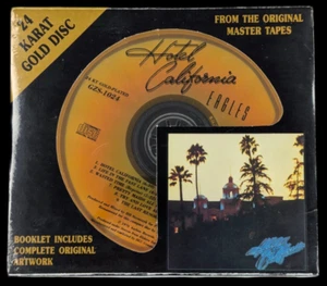 SEALED, Eagles – Hotel California GZS-1024, 24kt gold disc, Remastered, US, 1992 - Picture 1 of 5