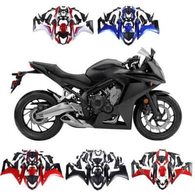 Injection Bodywork For 2014 2015 2016 2017 2018 Honda CBR650F Fairings BodyKit Foto 1 de 4