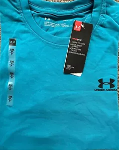 Under Armour Heat Gear Short Sleeve Crew Neck Men's T-shirt Multi Sports Tee - Picture 1 of 17