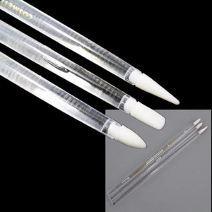 3pcs Silicone Gel Polish Dotting Pen Brushes Sculpture Carving Painting Nail Art - Picture 1 of 3