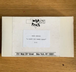 Hard `Knocks Dirty Cop Named Harry RARE 90s Wild Pitch promo Rap hip Hop VHS OG - Foto 1 di 3