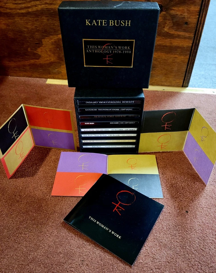 KATE BUSH This Woman's Work Anthology 1978-1990 [CD BoxSet]  UK Import Like New  - Image 1 of 1